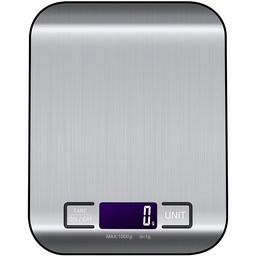 홈플래닛 스테인레스 디지털 백라이팅 주방저울 1kg
