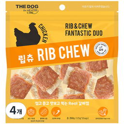 더독 강아지 갈비껌 간식 립츄: 반려견을 위한 최상의 선택!