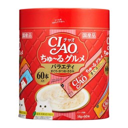 챠오츄르 고양이 구루메 버라이어티 간식 60p