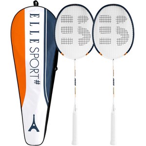 엘르 파리 배드민턴 라켓 2p + 풀커버 세트