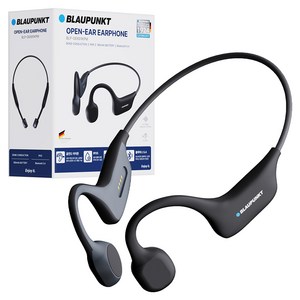 블라우풍트 Ai ENC 블루투스 IPX5방수 골전도 이어폰, BLP-OE691KPM, 블랙