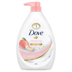 도브 리밸런싱 바디워시 화이트피치