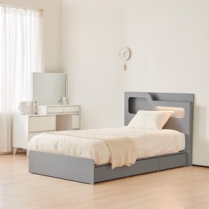 동서가구 소프 인싸 LED 수납침대 프레임 + 본넬양면 매트리스 세트 방문설치