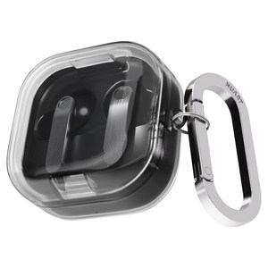 누아트 크리스탈 TPU 변색방지 젤리 케이스 + 카라비너 키링 세트