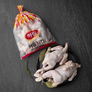 하림 커플치킨 통닭 백숙용 (냉장) 2입