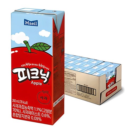 매일유업 피크닉 사과