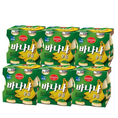 푸르밀 바나나우유 225ml x 24개입 총 5400ml