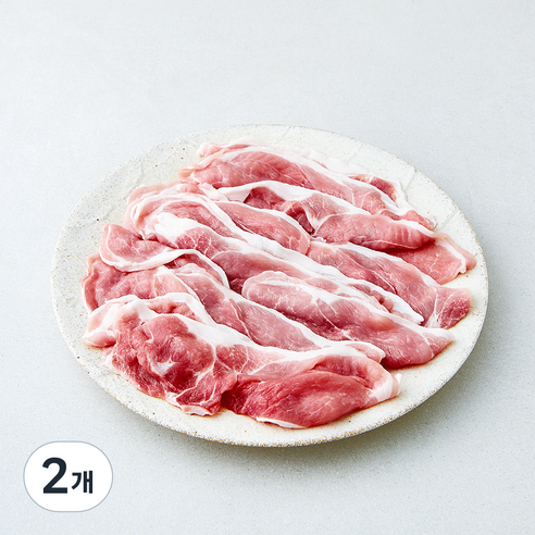 [로켓프레시] 선진포크한돈 앞다리 불고기용 (냉장), 500g, 2개