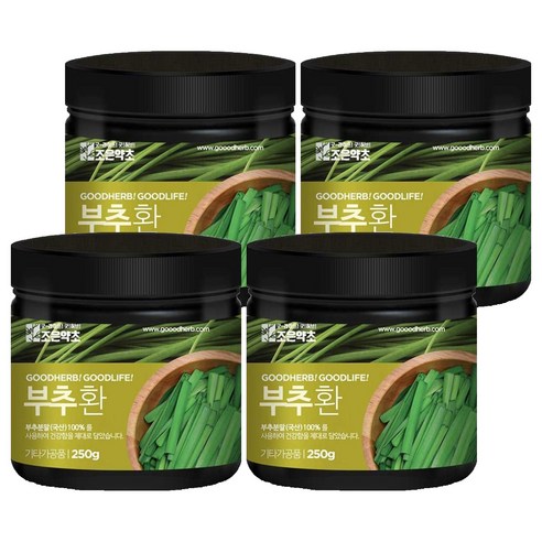 조은약초 프리미엄 부추환, 4개, 250g