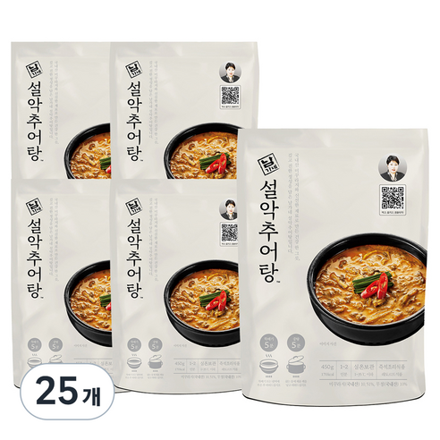 남가네설악추어탕, 450g, 25개