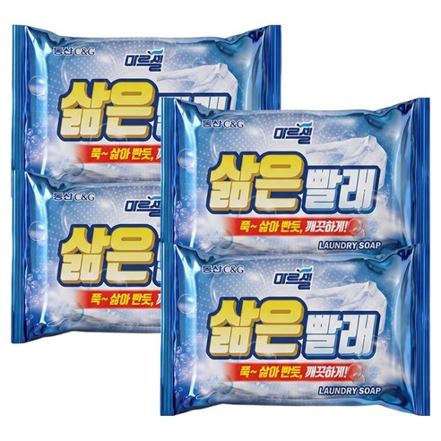크리오 마르셀 삶은빨래 세탁비누, 230g, 4개