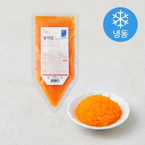 [로켓프레시] 고래미 청어알 스칼렛 (냉동), 300g, 1개