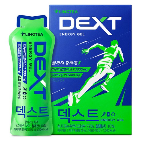 링티 덱스트 에너지젤 청사과맛 10p, 450g, 1개