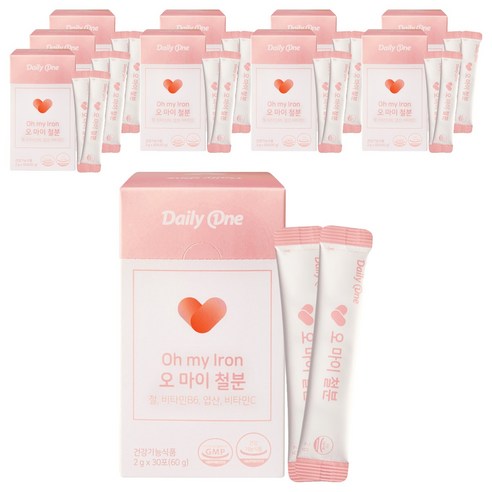 데일리원 오 마이 철분, 60g, 10개