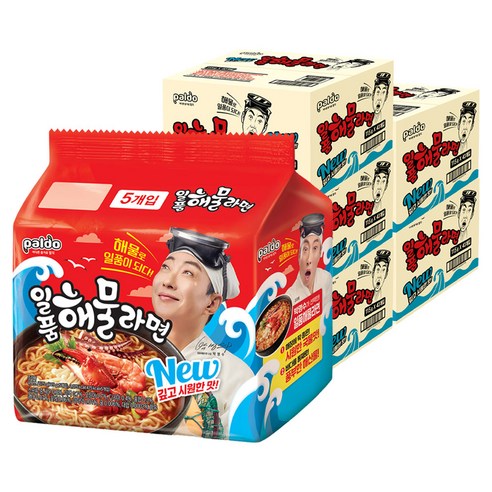 팔도일품 해물라면 115g