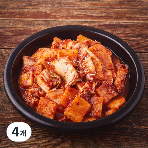 [로켓프레시] 모산김치 갓담근 나박김치, 1kg, 4개