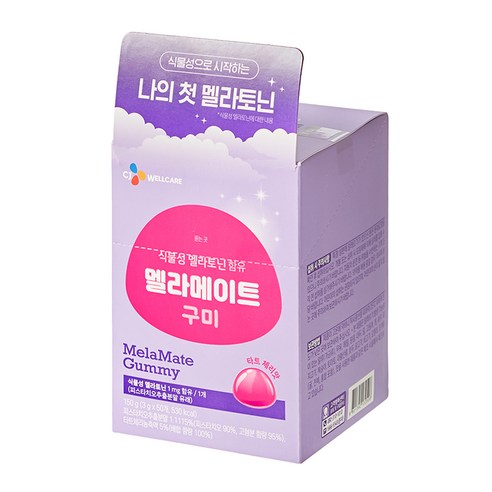 CJ웰케어 닥터뉴트리 식물성 멜라토닌 함유 멜라메이트 150g, 1개, 50정