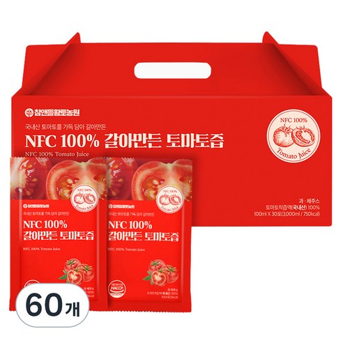 참앤들황토농원 NFC 토마토즙