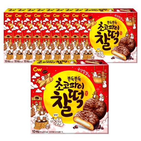 청우식품 초코파이 찰떡