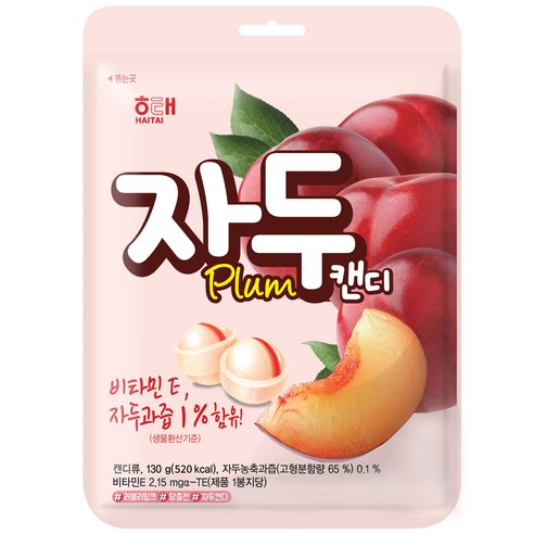 해태 자두캔디, 130g, 1개