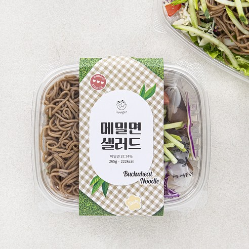 세끼판다 메밀면 샐러드