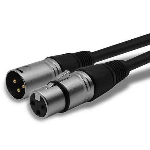케이블메이트 캐논 XLR 마이크 연장 케이블 2m