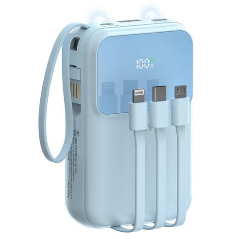 SKY 필 U10PD 고속 충전 보조배터리 10000mAh, 스카이 블루, SKY-BU10PD