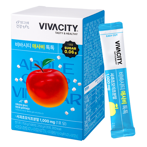 비바시티 애사비 톡톡 30p, 75.6g, 1개