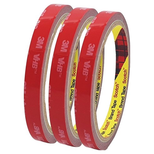 쓰리엠 VHB 초강력 아크릴폼 그레이 양면테이프 10mm x 1.5m