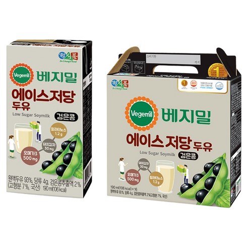 베지밀 에이스 저당두유
