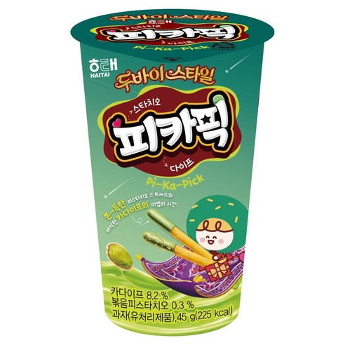 초코픽 피카픽 피스타치오 카다이프