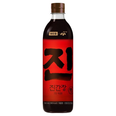 해찬들 매일식품 진장 조림 볶음용 진간장, 1개, 780ml