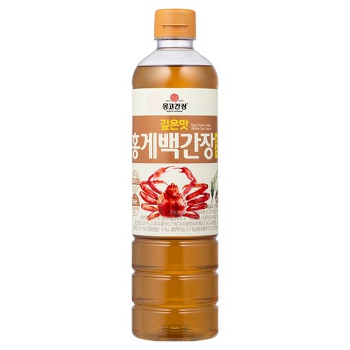 몽고간장 깊은맛 홍게백간장 소스