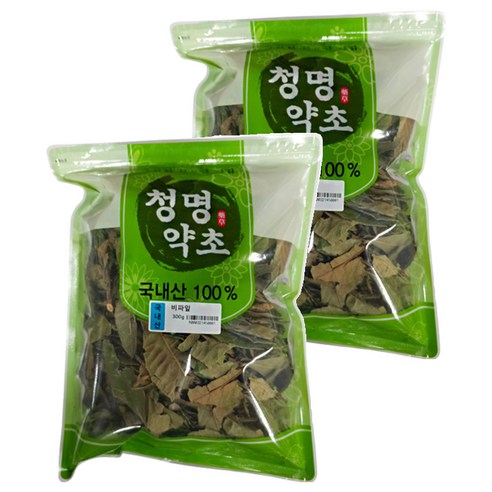 청명약초 비파잎