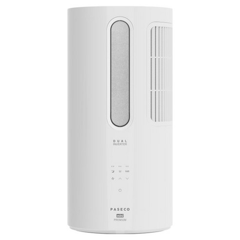 파세코14.6㎡(4.4평) 25년형 미니 프리미엄 창문형에어컨 실버 방문설치