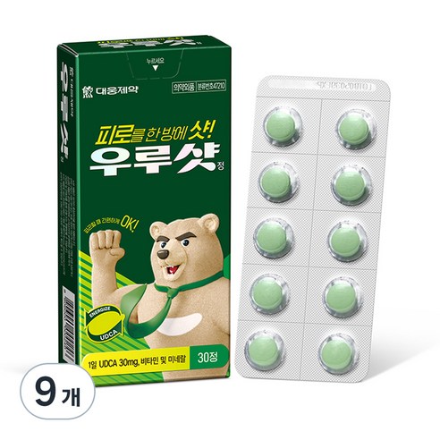 대웅제약 우루샷 피로회복 멀티 비타민 UDCA 포함