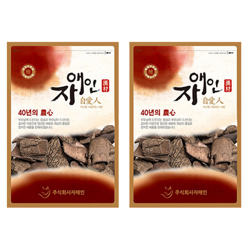 자애인 볶은 두충나무 껍질차