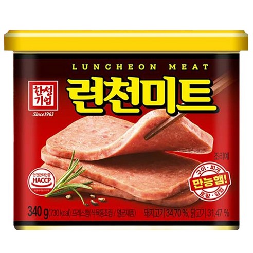 한성기업 런천 미트, 340g, 1개