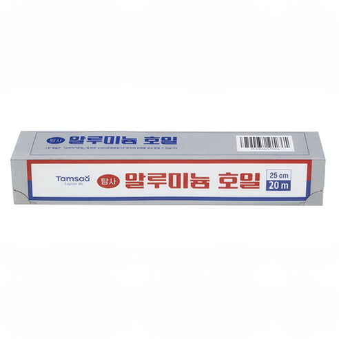 탐사 알루미늄 호일 14μm, 1개, 20m