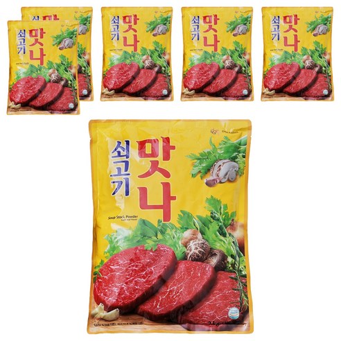 대상 쇠고기맛나, 2kg, 6개