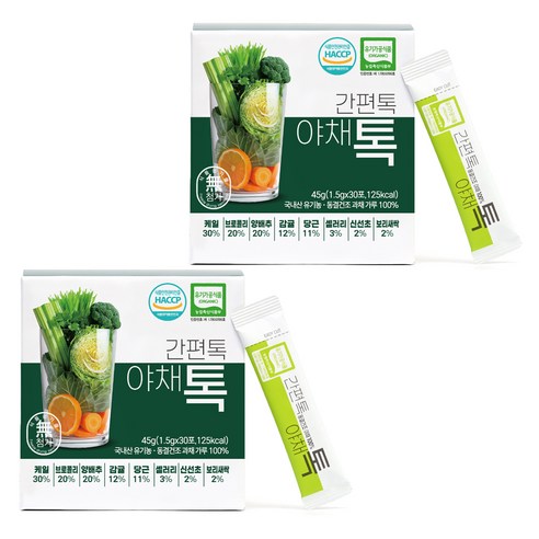 산마을 간편톡 야채톡 30p
