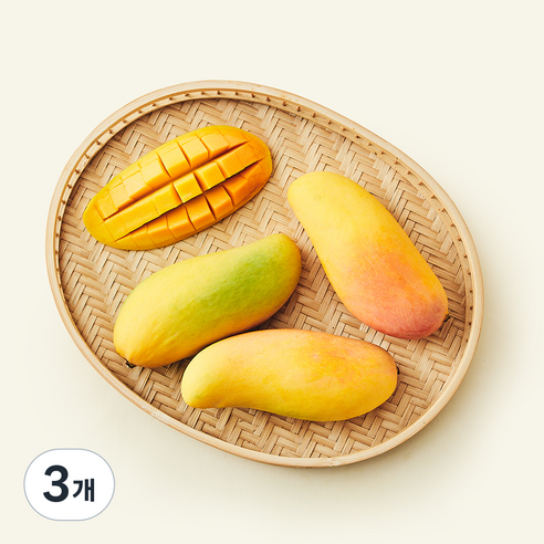 [로켓프레시] 원월드 태국산 마하차녹 망고 4입
