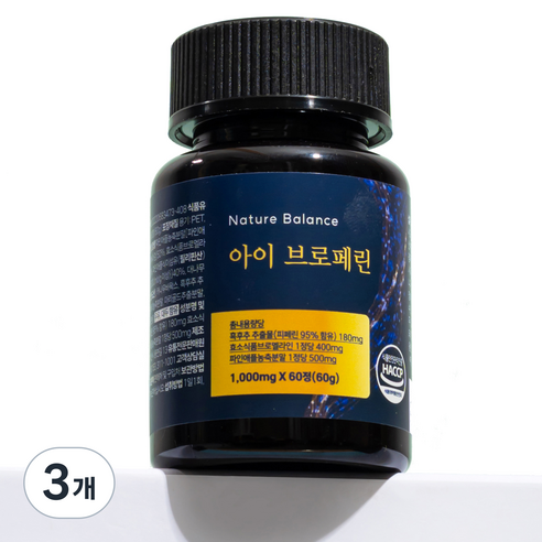 네이처발란스 아이브로페린 브로멜라인 60g