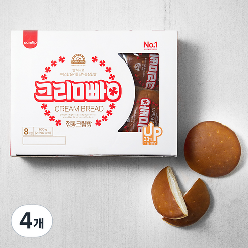 삼립 정통 크림빵 8개입