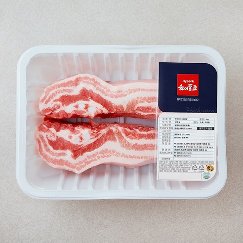 [로켓프레시] 하이포크 한돈 삼겹살 수육 구이용 (냉장), 1개, 1kg