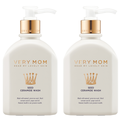 베리맘 씨드 세라마이드 유아 올인원 워시, 300ml, 2개