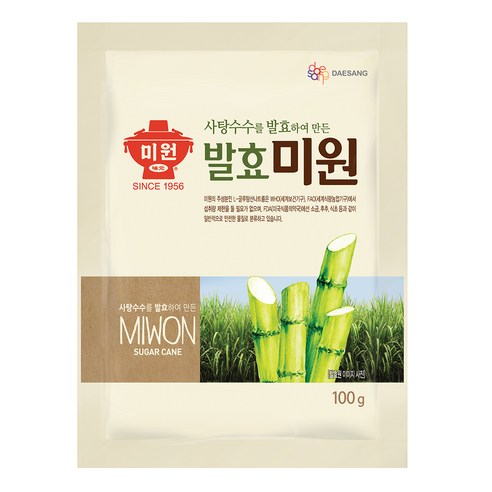 미원 청정원 발효