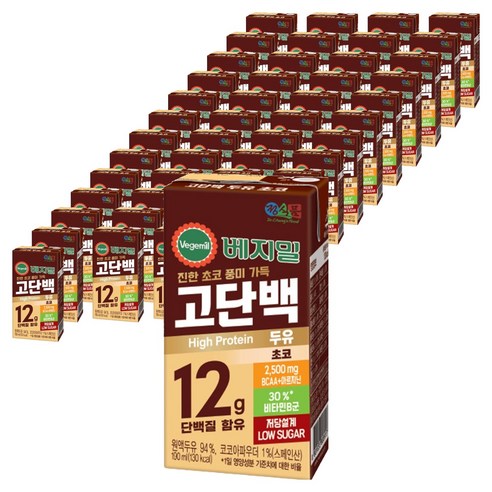 베지밀 고단백 두유 초코