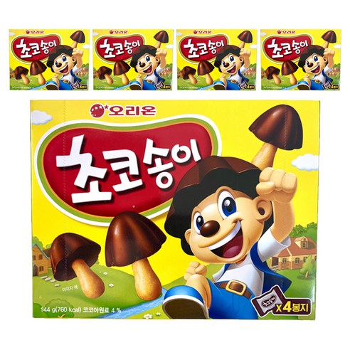 오리온 초코송이, 144g, 5개