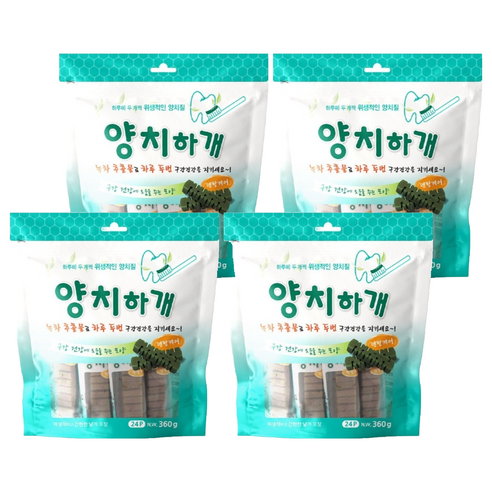 양치하개 강아지 덴탈껌 24p
